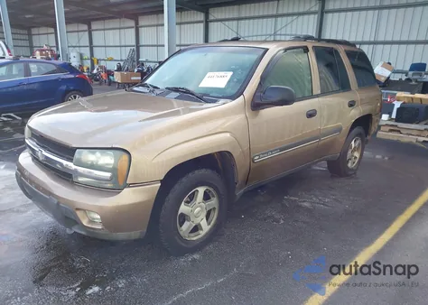 2002 Chevrolet Trailblazer Lt z USA, uszkodzony, nr VIN 1GNDS13SX22353438